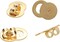 The Beadsmith Jewelry Aid Earring Lifter - Earring Backs for Support for Heavy Earrings or Droopy Ears - Gold Plated,